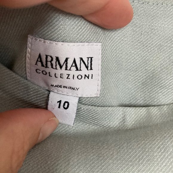 Armani light grey size 10 pants - Picture 1 of 3